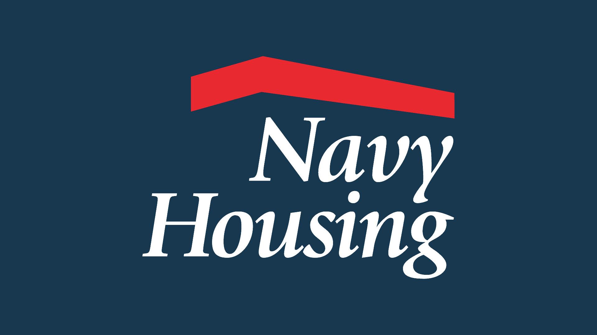 Navy Housing Logo