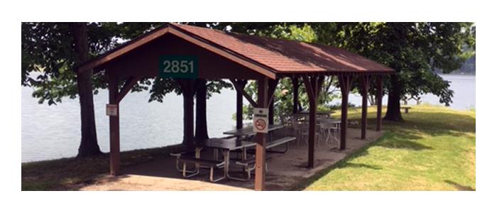 Crane Picnic Area Outside Pavillion